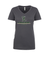 Lakeside HS Baseball Split - Womens V-Neck