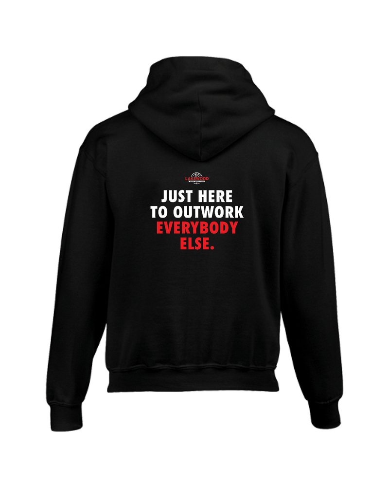 Lakewood HS Just Here Jersey - Cotton Hoodie