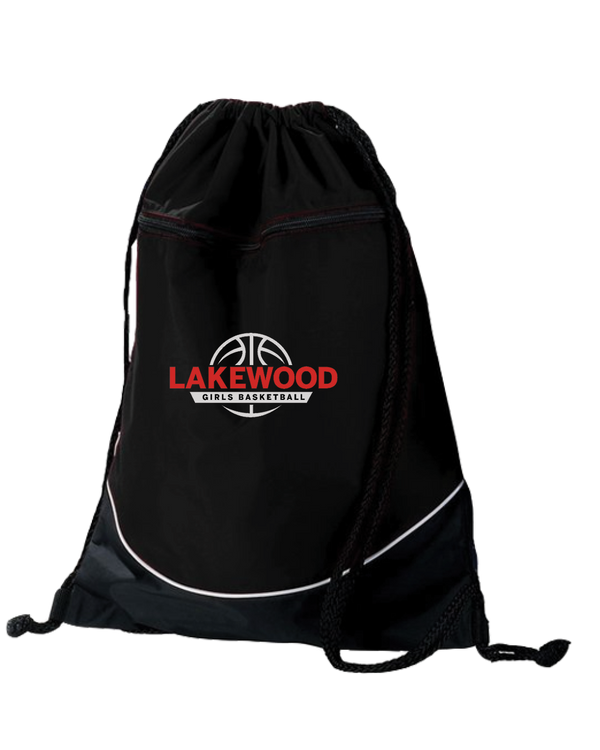 Lakewood HS Pocket Logo - Drawstring Bag