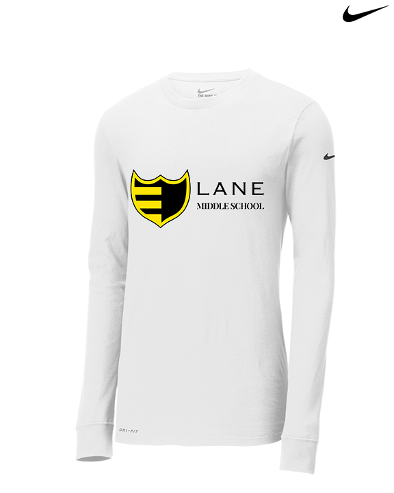 Lane Middle School - Mens Nike Longsleeve