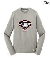 Lathrop Little League Baseball Logo - New Era Performance Long Sleeve