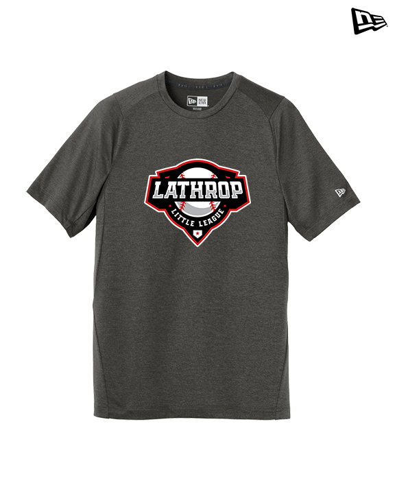 Lathrop Little League Baseball Logo - New Era Performance Shirt