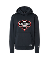 Lathrop Little League Baseball Logo - Oakley Performance Hoodie