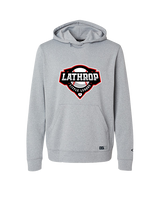 Lathrop Little League Baseball Logo - Oakley Performance Hoodie
