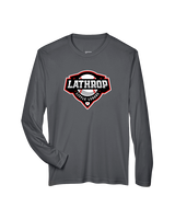 Lathrop Little League Baseball Logo - Performance Longsleeve