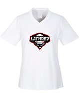 Lathrop Little League Baseball Logo - Womens Performance Shirt