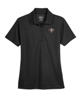 Lathrop Little League Baseball Logo - Womens Polo