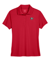 Lathrop Little League Baseball Logo - Womens Polo