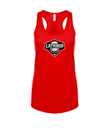 Lathrop Little League Baseball Logo - Womens Tank Top