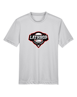 Lathrop Little League Baseball Logo - Youth Performance Shirt