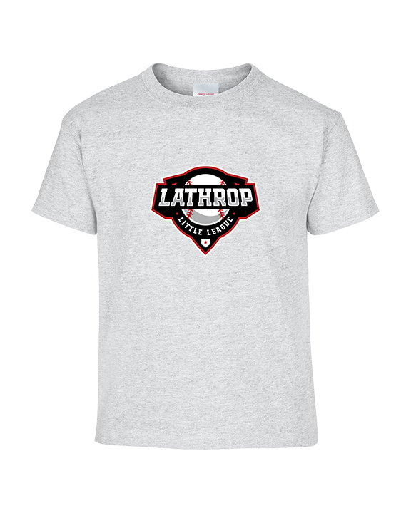 Lathrop Little League Baseball Logo - Youth Shirt
