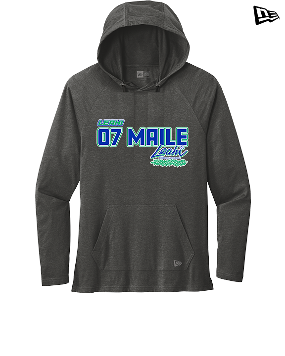 Leahi Soccer Club Hawaii Bold - New Era Tri-Blend Hoodie