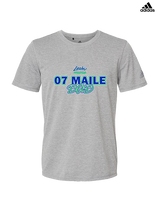 Leahi Soccer Club Hawaii Dad - Mens Adidas Performance Shirt