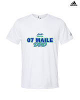Leahi Soccer Club Hawaii Dad - Mens Adidas Performance Shirt