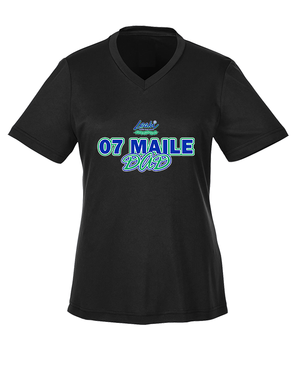 Leahi Soccer Club Hawaii Dad - Womens Performance Shirt