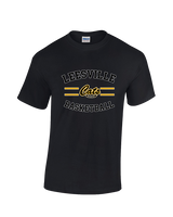 Leesville HS Basketball Curve - Cotton T-Shirt
