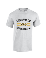 Leesville HS Basketball Curve - Cotton T-Shirt