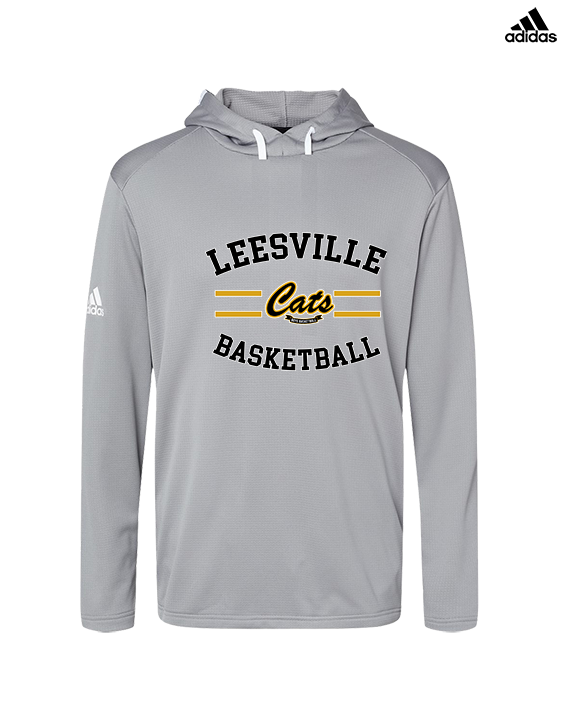 Leesville HS Basketball Curve - Mens Adidas Hoodie