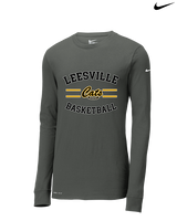 Leesville HS Basketball Curve - Mens Nike Longsleeve