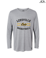 Leesville HS Basketball Curve - Mens Oakley Longsleeve