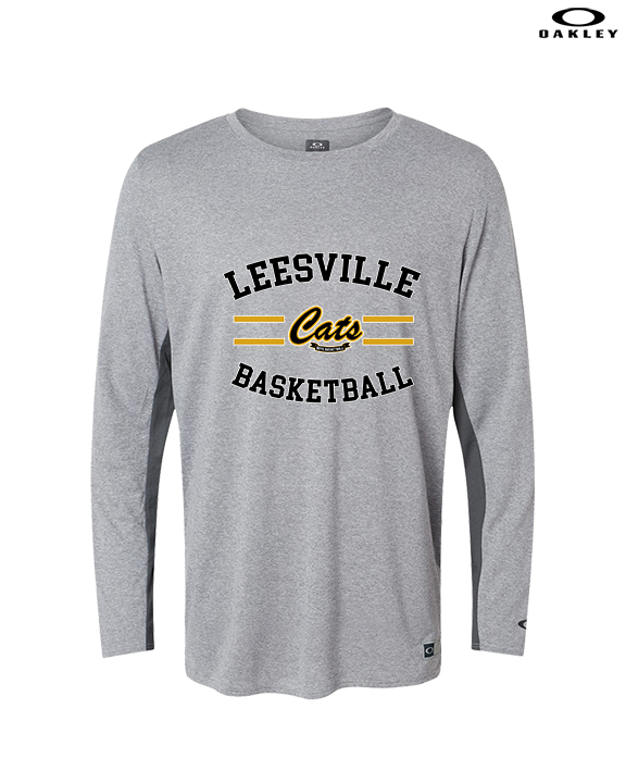 Leesville HS Basketball Curve - Mens Oakley Longsleeve