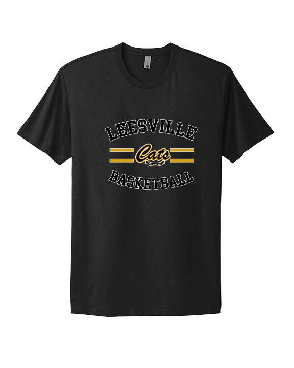 Leesville HS Basketball Curve - Mens Select Cotton T-Shirt