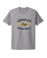 Leesville HS Basketball Curve - Mens Select Cotton T-Shirt