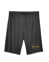 Leesville HS Basketball Curve - Mens Training Shorts with Pockets