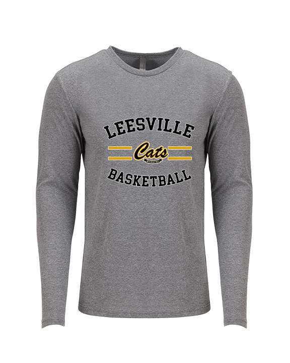 Leesville HS Basketball Curve - Tri-Blend Long Sleeve