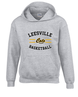 Leesville HS Basketball Curve - Unisex Hoodie