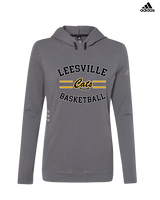 Leesville HS Basketball Curve - Womens Adidas Hoodie