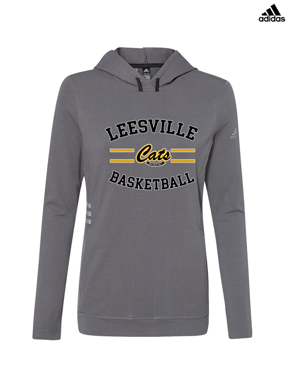 Leesville HS Basketball Curve - Womens Adidas Hoodie