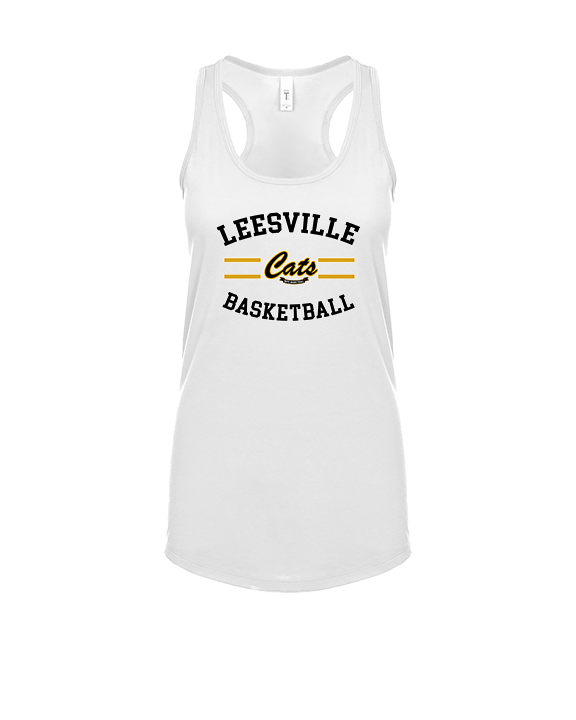 Leesville HS Basketball Curve - Womens Tank Top