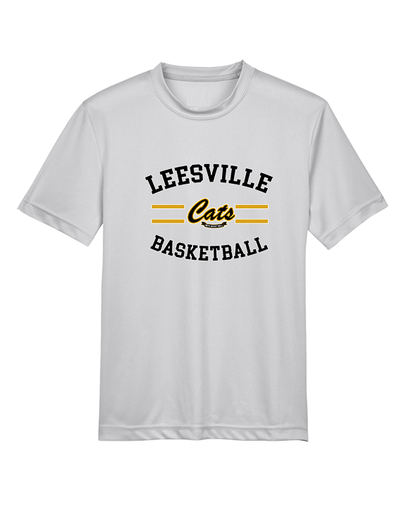 Leesville HS Basketball Curve - Youth Performance Shirt