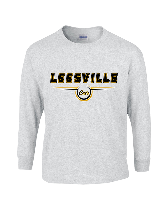 Leesville HS Basketball Design - Cotton Longsleeve