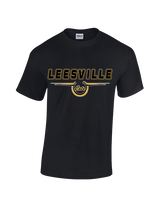 Leesville HS Basketball Design - Cotton T-Shirt