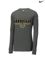 Leesville HS Basketball Design - Mens Nike Longsleeve