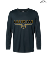 Leesville HS Basketball Design - Mens Oakley Longsleeve