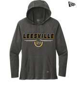 Leesville HS Basketball Design - New Era Tri-Blend Hoodie