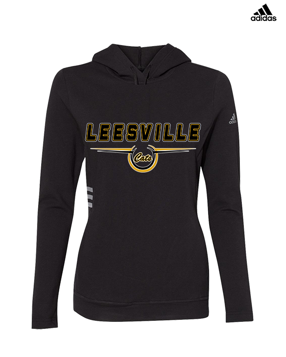 Leesville HS Basketball Design - Womens Adidas Hoodie