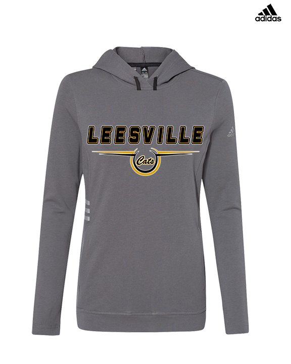 Leesville HS Basketball Design - Womens Adidas Hoodie