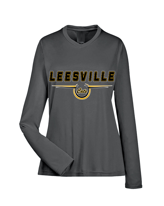 Leesville HS Basketball Design - Womens Performance Longsleeve