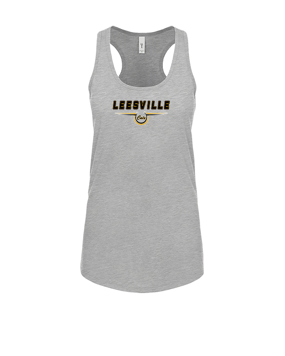 Leesville HS Basketball Design - Womens Tank Top