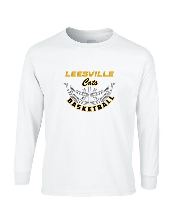 Leesville HS Basketball Outline - Cotton Longsleeve