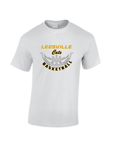 Leesville HS Basketball Outline - Cotton T-Shirt