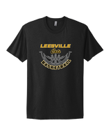 Leesville HS Basketball Outline - Mens Select Cotton T-Shirt