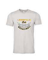Leesville HS Basketball Outline - Tri-Blend Shirt