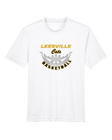 Leesville HS Basketball Outline - Youth Performance Shirt