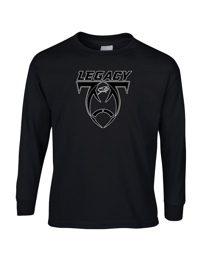 Legacy Football Logo - Mens Basic Cotton Long Sleeve