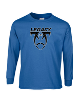 Legacy Football Logo - Mens Basic Cotton Long Sleeve